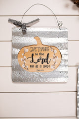 Metal Inspirational Wall Decor