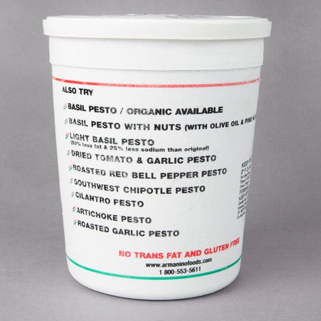 Armanino Roasted Red Bell Pepper Pesto 30 oz. - 3/Case