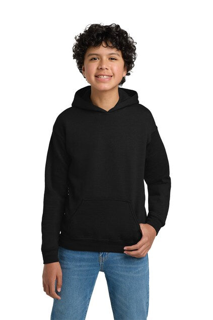 Sudadera con capucha y manga larga para jóvenes Gildan Heavy Blend – Sudadera con mezcla de algodón y forro polar