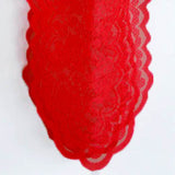10 Pieces Red Caspari Lace Chair Sashes for Weddings Banquets and Events 9x108 Inches