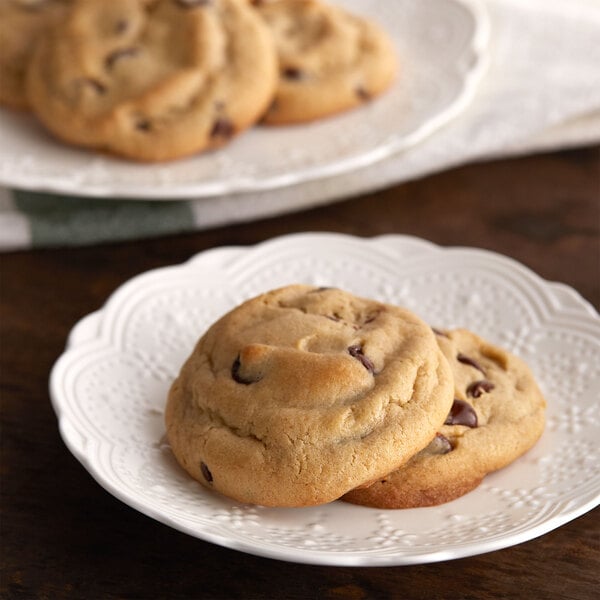 David's Cookies 1.5 oz. Gluten-Free Chocolate Chip Cookie Dough - 120/Case