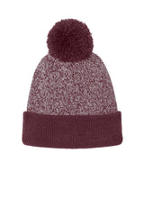 Sport-Tek® Halftime Heather Pom Beanie