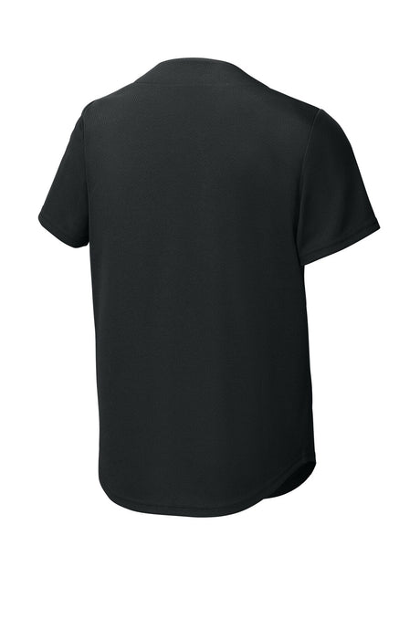 Sport-Tek® Youth PosiCharge Tough Mesh Full-Button Jersey