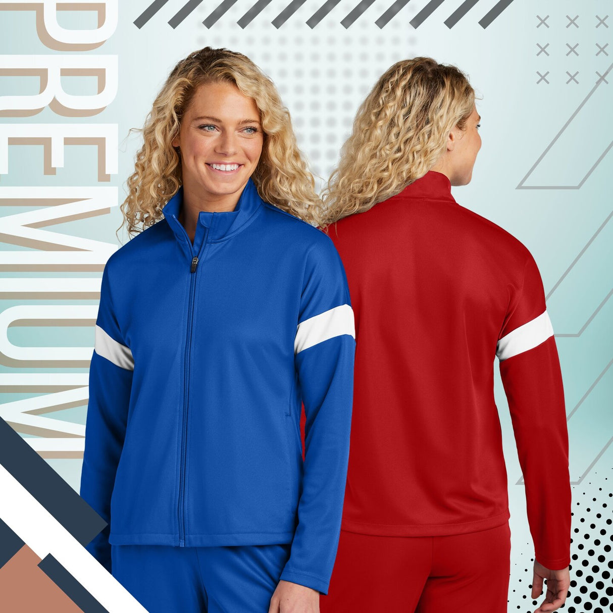 Sport-Tek® Women's Travel Full Zip Jacket