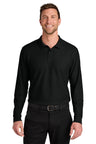 Port Authority® Wearever Signature Pique Long Sleeve Polo