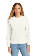 District® Womens V.I.T. Fleece Crewneck Long Sleeve Soft Comfortable T-Shirt