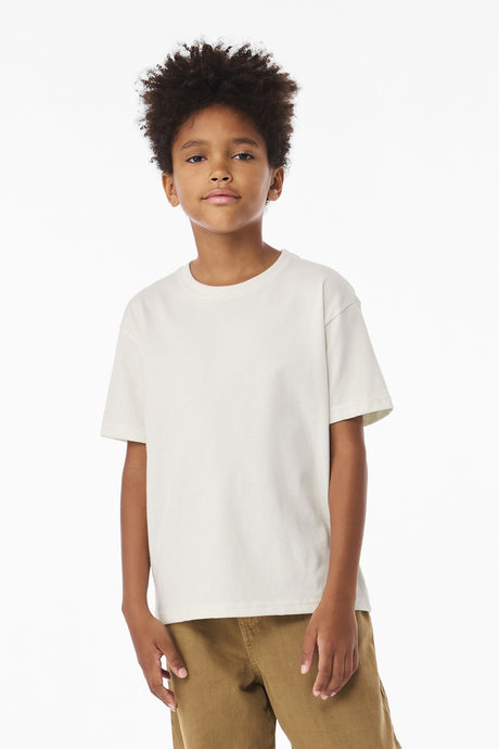 BELLA+CANVAS® Youth Heavyweight Short Sleeve Crewneck Tee
