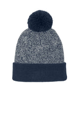 Sport-Tek® Halftime Heather Pom Beanie