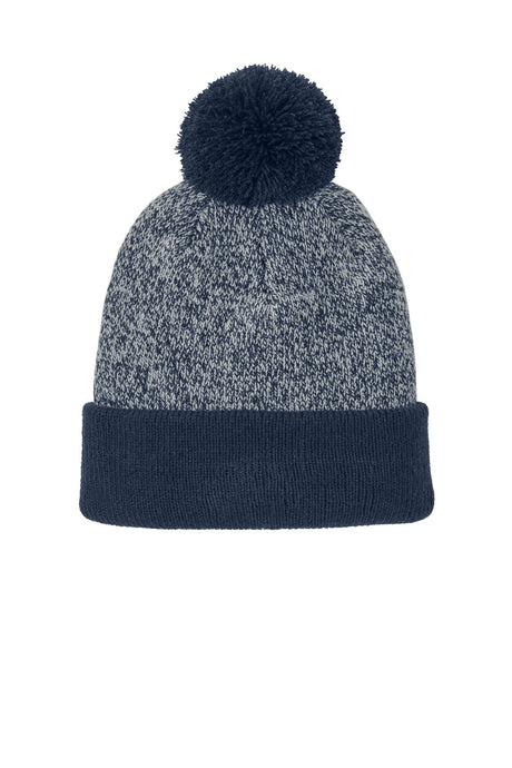 Sport-Tek® Halftime Heather Pom Beanie