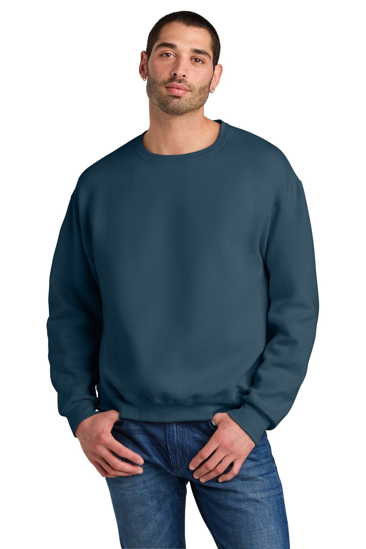 Jerzees® Rugged Unisex Crewneck Long Sleeve Sweatshirt