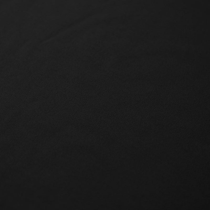 Soft Motion Nylon Microfiber Spandex Fabric - Black Solid, 58/60" Width (1 Yard)