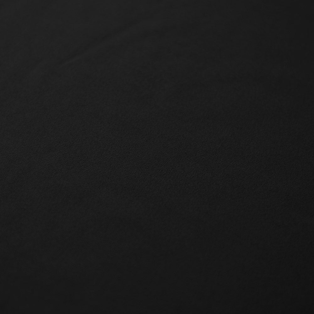 Soft Motion Nylon Microfiber Spandex Fabric - Black Solid, 58/60" Width (1 Yard)