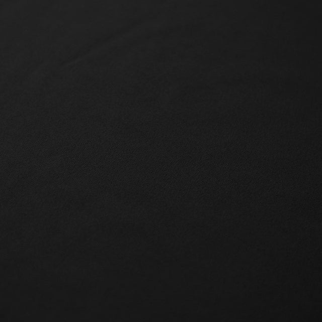 Soft Motion Nylon Microfiber Spandex Fabric - Black Solid, 58/60" Width (1 Yard)