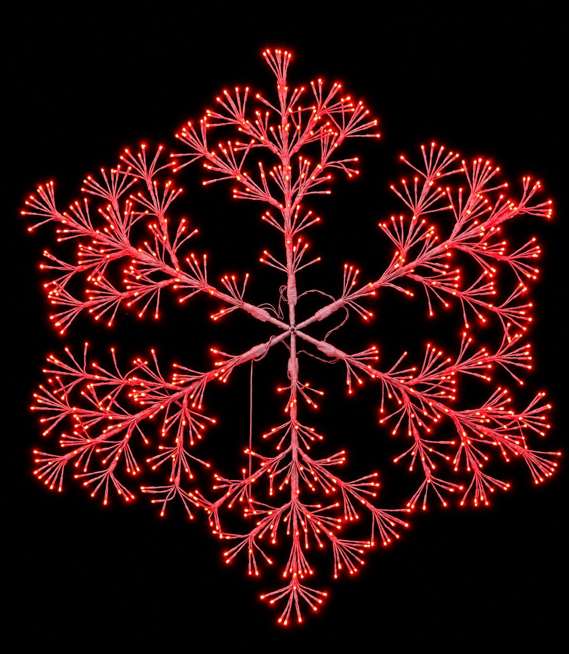 48" Sparkler Snowflake LED RGBWW