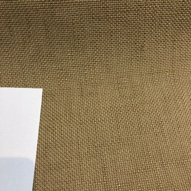 Antique Green Jute Burlap Polyester Fabric - Heavy Weight, Drapery Upholstery, 1 Yard