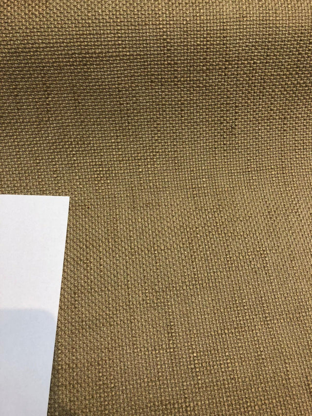 Antique Green Jute Burlap Polyester Fabric - Heavy Weight, Drapery Upholstery, 1 Yard