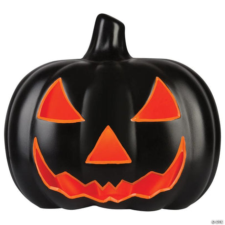 RADYAN Jack O' Lantern with LED Light Halloween Decoration for Halloween Decor shown in a clear product image