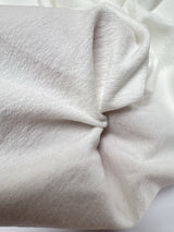 White Polyamide Elastane Knitted Fabric