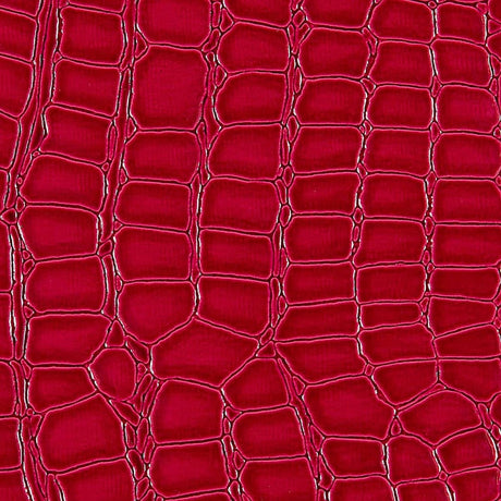 Faux Crocodile Vinyl Fabric - Crocodile Embossed, 54" Width (1 Yard)