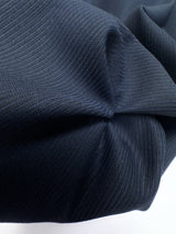 Blue Wool Polyamid Combined Woven