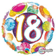 Foil Balloon 18 Big Dots & Glitz