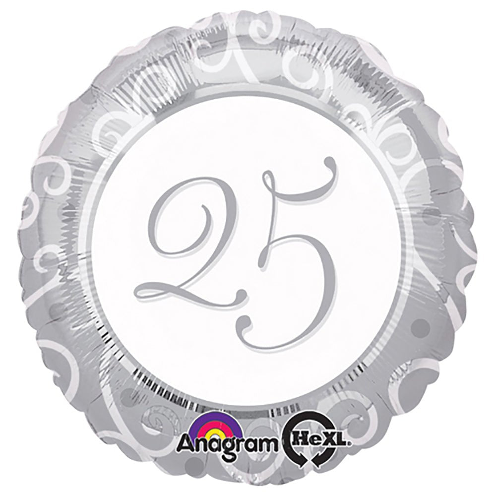 25th Anniversary Foil Balloon