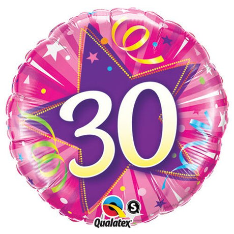 18 Inch Hot Pink Foil Balloon