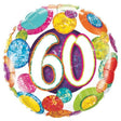 18 Inch Foil Balloon 60 Big Dots & Glitz