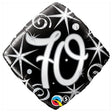 Foil Balloon 70 Elegant Sparkles & Swirls