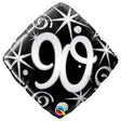 Foil Balloon 90 Elegant Sparkles & Swirls