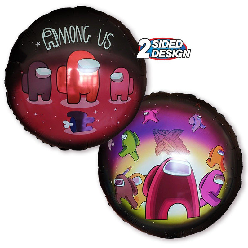 Foil Balloon Among Us Sus