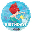 Ariel Foil Birthday Balloon 18 Inch