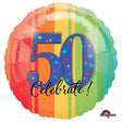 50th Birthday Foil Balloon