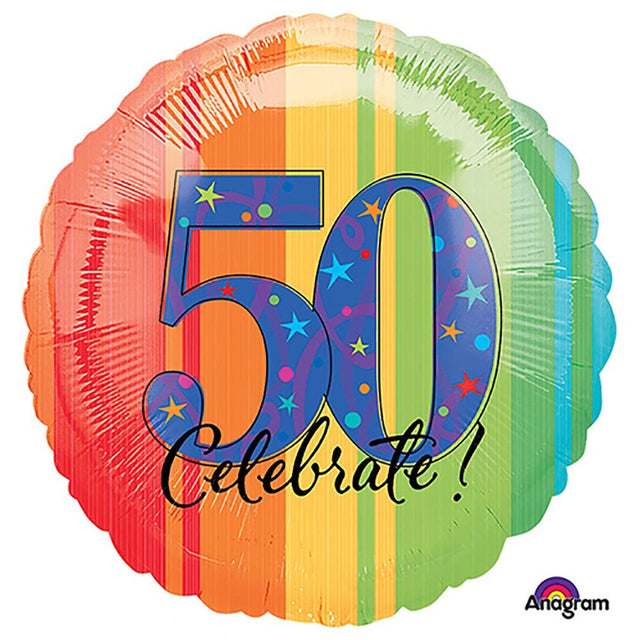 50th Birthday Foil Balloon