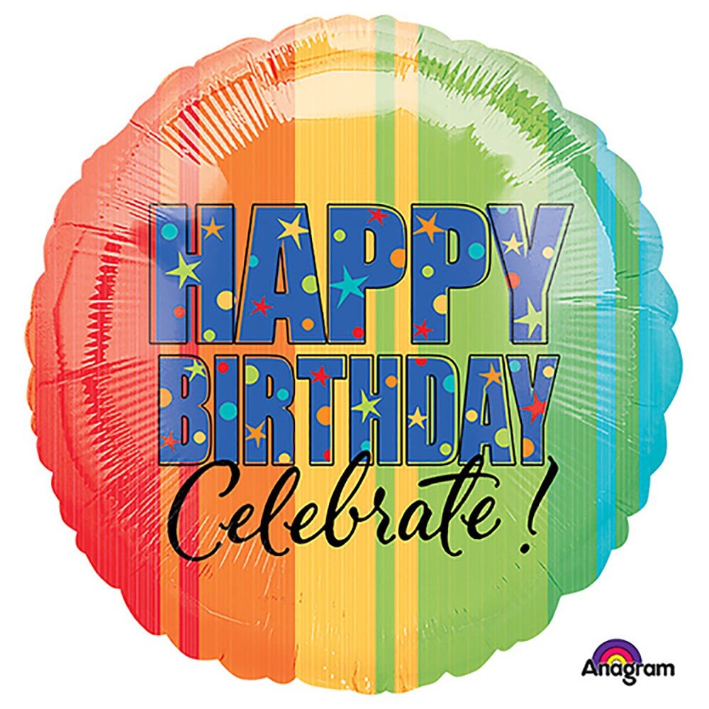 Foil Balloon 18 Inch A Year To Celebrate