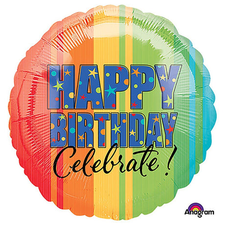 Foil Balloon 18 Inch A Year To Celebrate