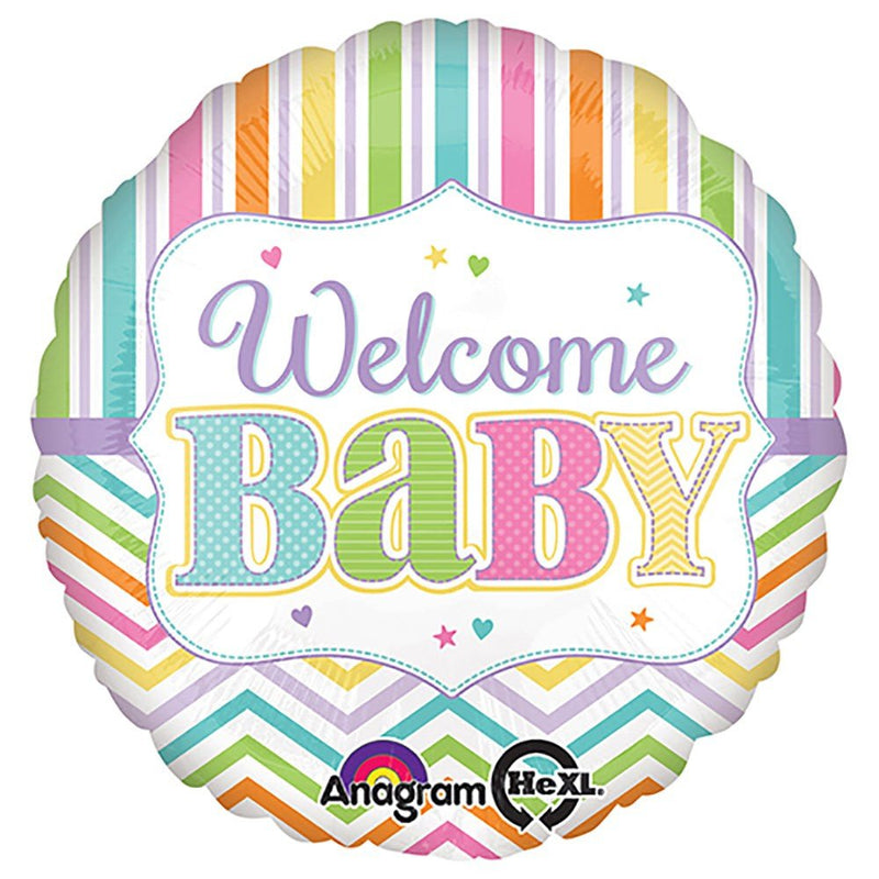Foil Balloon Baby Brights 18 Inch