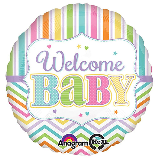 Foil Balloon Baby Brights 18 Inch