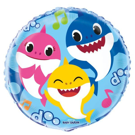 Baby Shark Foil Balloon 18 Inch