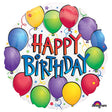 18 Inch Birthday Foil Balloon
