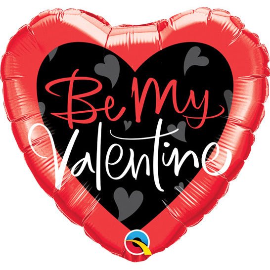 Foil Balloon Be My Valentine Script