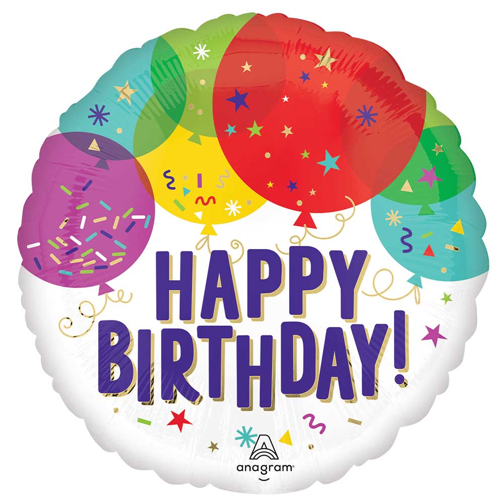 Birthday Foil Balloon 18 Inch
