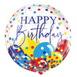 Birthday Balloons and Confetti Gelliball