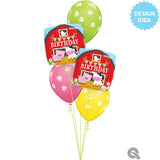 Birthday Barn Foil Balloon 18 Inch