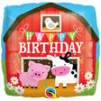 Birthday Barn Foil Balloon 18 Inch