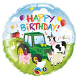 Birthday Barnyard Foil Balloon