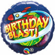 Rocket Foil Balloon Birthday Blast