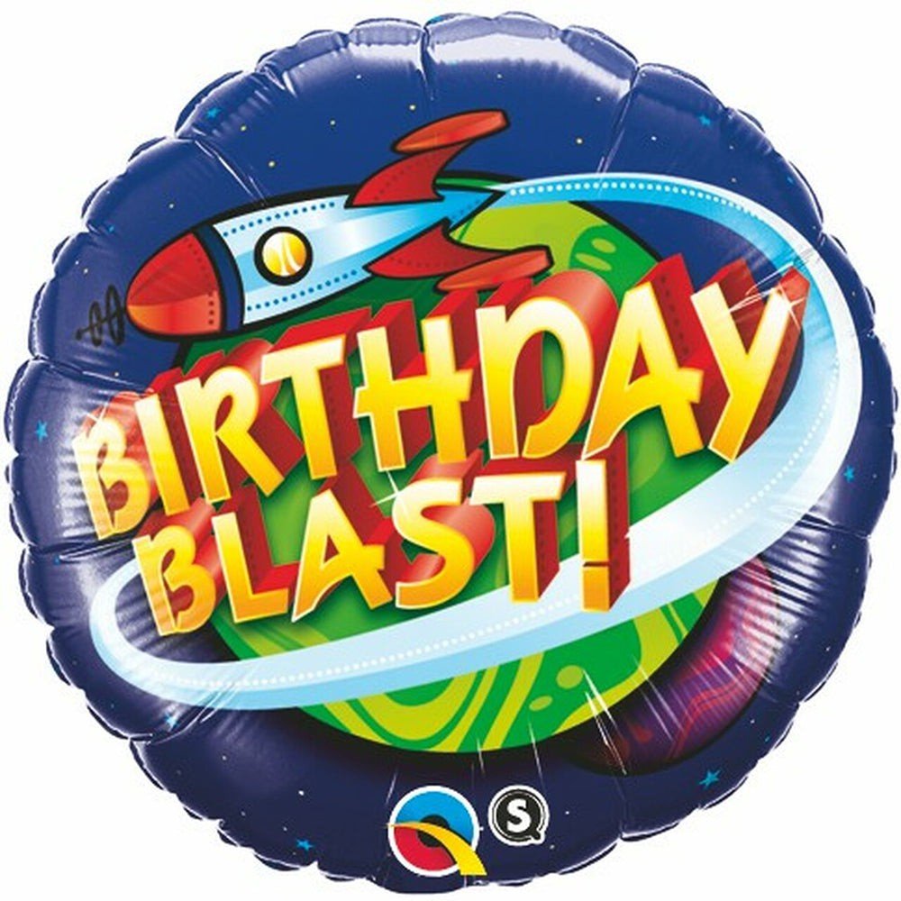 Rocket Foil Balloon Birthday Blast