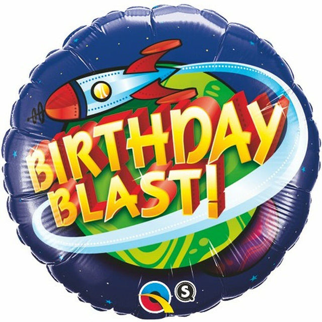 Rocket Foil Balloon Birthday Blast