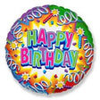Birthday Candle Foil Balloon